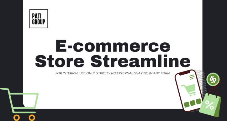 E-Commerce Store Streamline