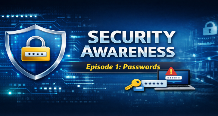 SECURITY AWARENESS EPISODE 1: PASSWORDS