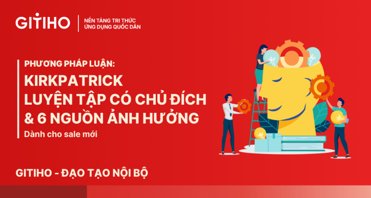 Phương pháp luận: Kirkpatrick - Luyện tập có chủ đích - 6 nguồn ảnh hưởng