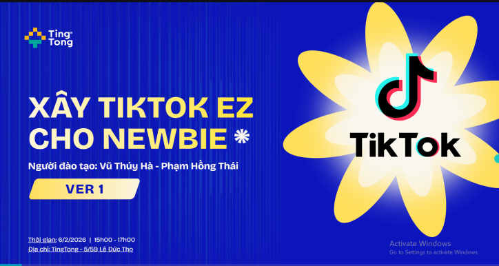 KỸ NĂNG THỰC CHIẾN XÂY DỰNG TÀI SẢN THƯƠNG HIỆU CÁ NHÂN TIKTOK