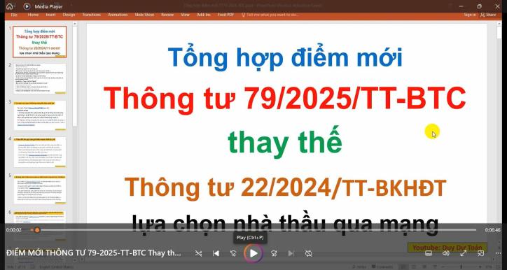 Điểm mới thông tư 79
