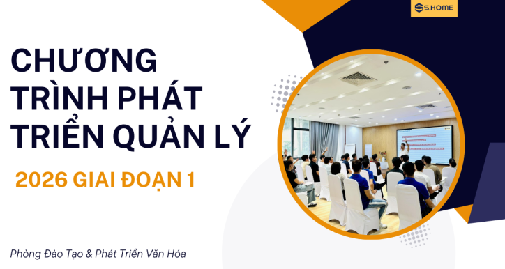 Chương trình Phát triển Quản Lý 2026 giai đoạn 1