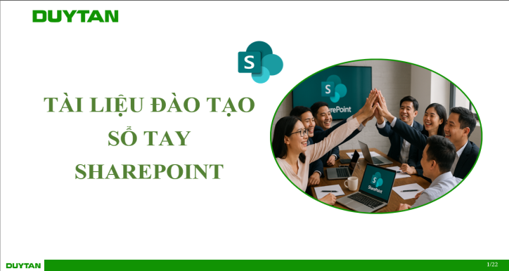 DTG - Sổ tay Sharepoint
