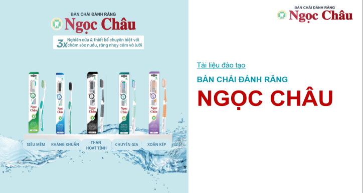 KTSP BÀN CHẢI ĐÁNH RĂNG NGỌC CHÂU