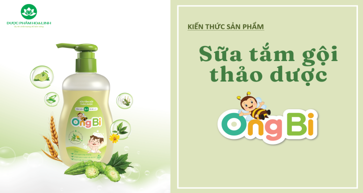 KTSP SỮA TẮM GỘI THẢO DƯỢC ONG BI