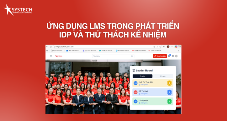 Hướng dẫn SD LMS trong phát triển IDP