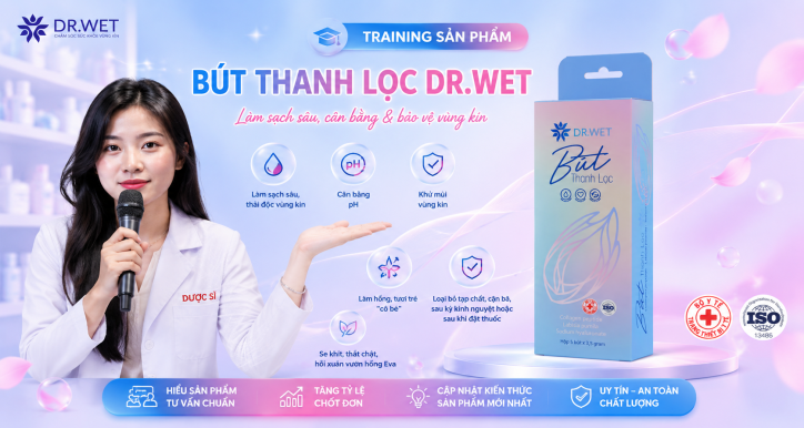 Kiến thức sản phẩm Bút Thanh Lọc Dr.Wet