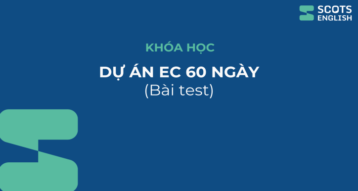 Khóa học dự án EC 60 ngày - bài test
