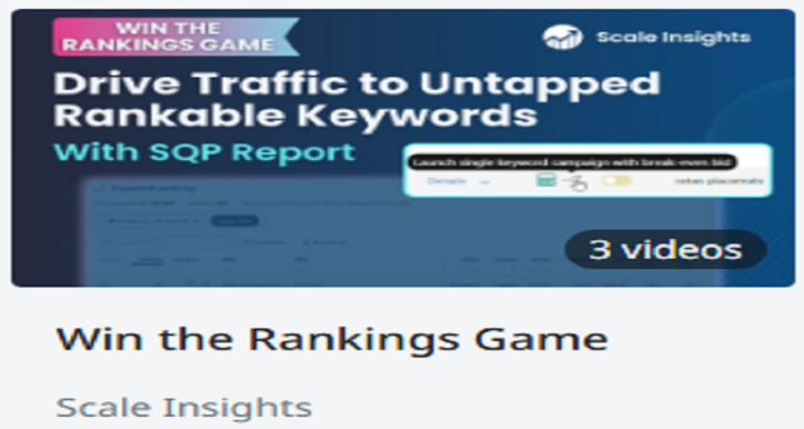 Win the Rankings Game