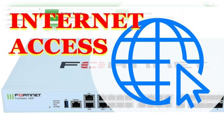 Cấu Hình Truy Cập Internet Với Firewall FortiGate Và Cisco Switch