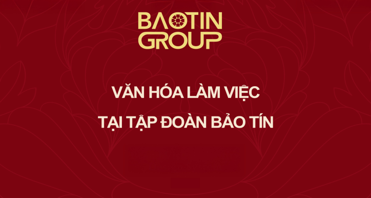 VĂN HÓA LÀM VIỆC TẠI TẬP ĐOÀN BẢO TÍN