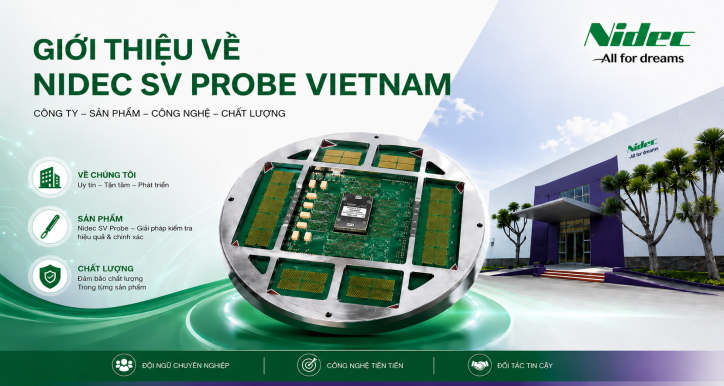 Công ty Nidec SV Probe Việt Nam và Các sản phẩm của công ty