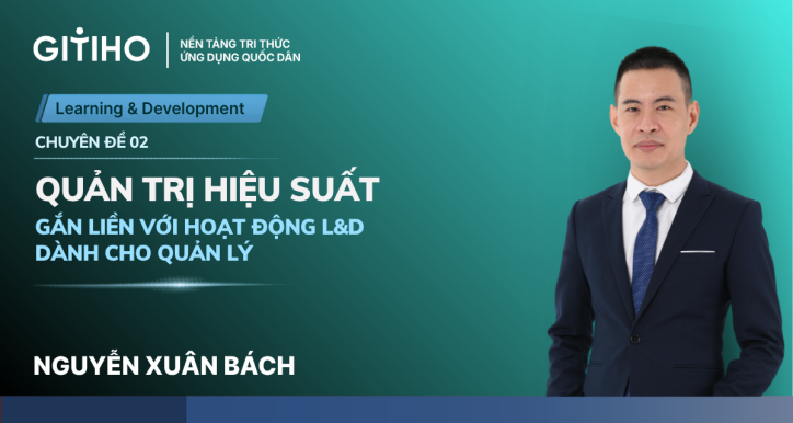 Quản trị hiệu suất gắn liền với LnD dành cho quản lý, lãnh đạo doanh nghiệp