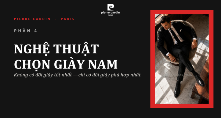 NGHỆ THUẬT CHỌN GIÀY NAM