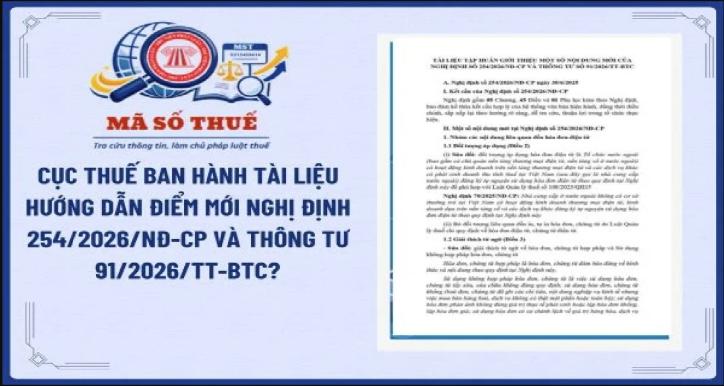 Phân tích Nghị định 254-2026-NĐ-CP- Điểm mới về Hóa đơn và Chứng từ điện tử
