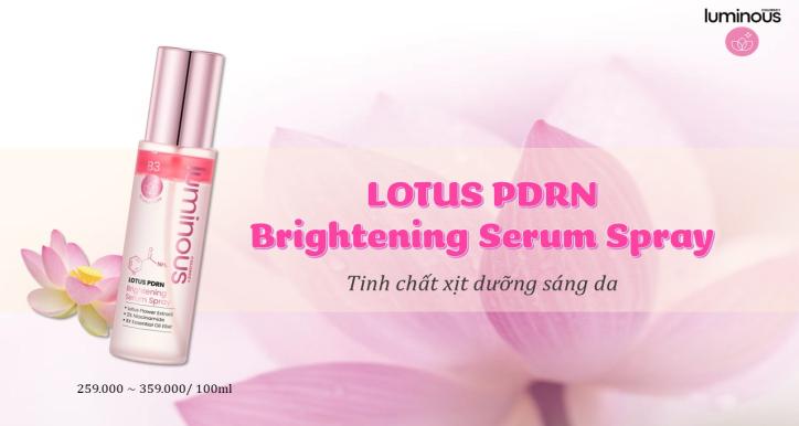 COLORKEY LUMINOUS Lotus PDRN Brightening Serum Spray