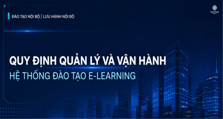 QUẢN LÝ VÀ VẬN HÀNH HỆ THỐNG ĐÀO TẠO E-LEARNING