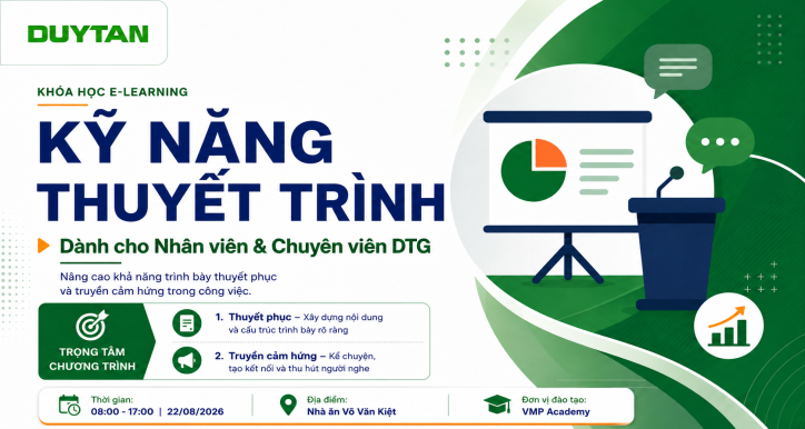DTG - Kỹ năng thuyết trình hiệu quả