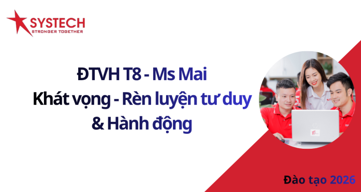 ĐTVH T8 - MS Mai - KHÁT VỌNG - Rèn luyện tư duy & hành động