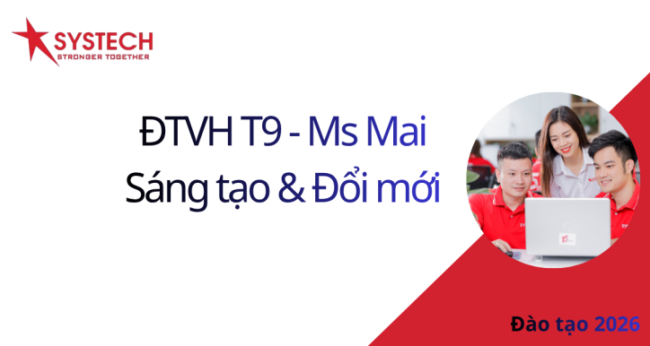 ĐTVH T9 - Ms Mai - Sáng tạo & Đổi mới