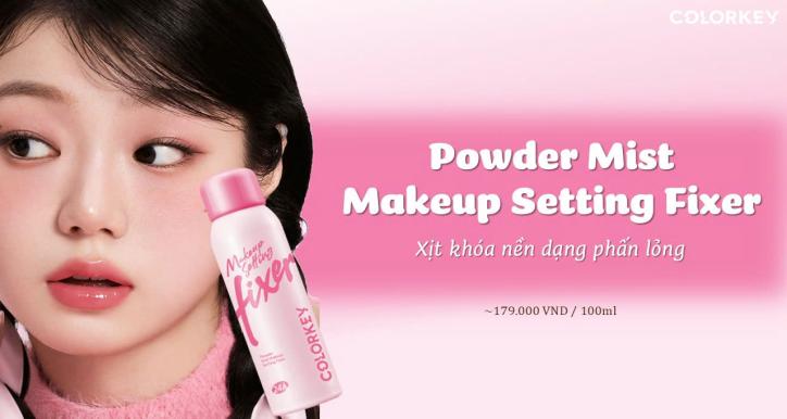 COLORKEY Powder Mist Makeup Setting Fixer