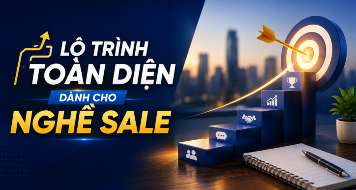 Lộ trình toàn diện dành cho nghề Sale