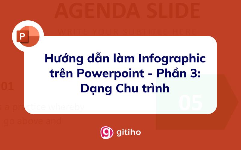 Hướng dẫn làm Infographic trên Powerpoint - Phần 3: Dạng Chu trình