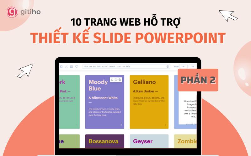Các trang web làm Powerpoint giúp slide đẹp mắt, độc đáo