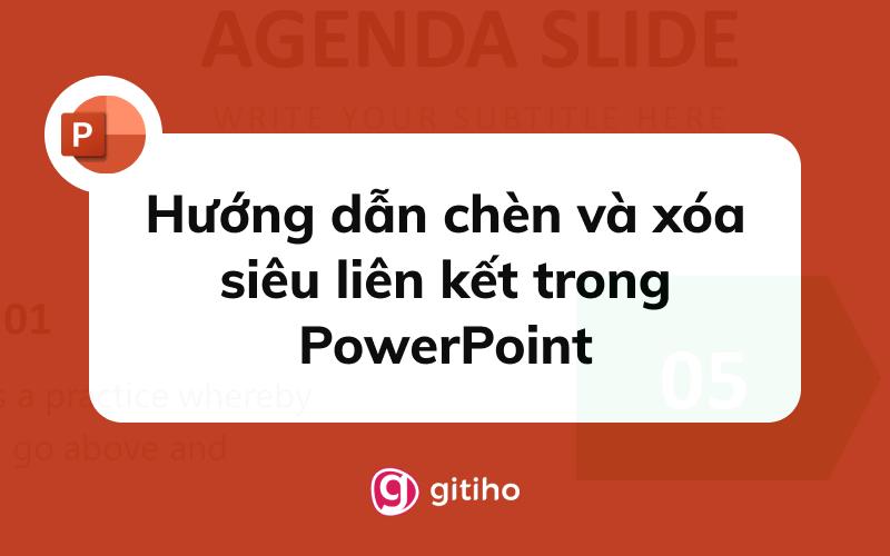 Hướng dẫn chèn và xóa siêu liên kết trong PowerPoint
