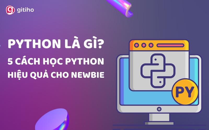 Python là gì? 5 cách học Python hiệu quả cho người mới bắt đầu