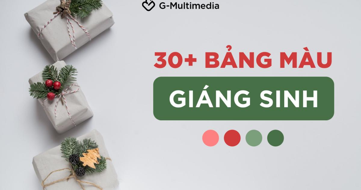 Chia sẻ 30+ bảng màu ấn tượng nhất cho thiết kế Giáng sinh 2021