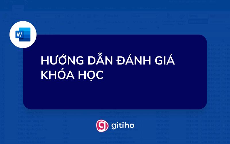 Hướng dẫn đánh giá khóa học tại Gitiho.com