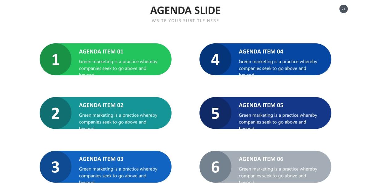 Tải mẫu Agenda để thiết kế slide trên Powerpoint miễn phí