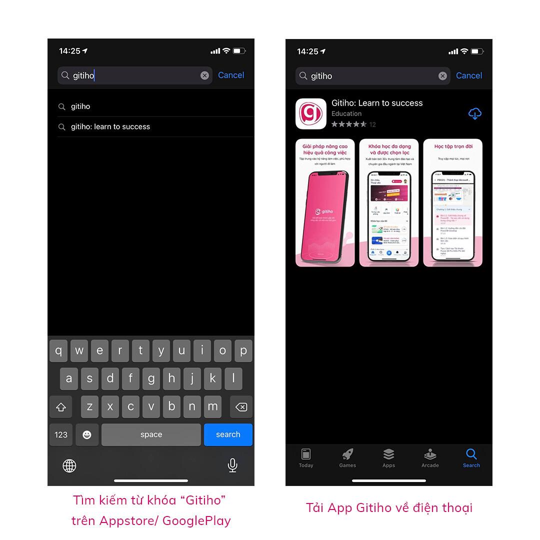 [Hot] Cách tải App và lấy khóa học Free trên Gitiho