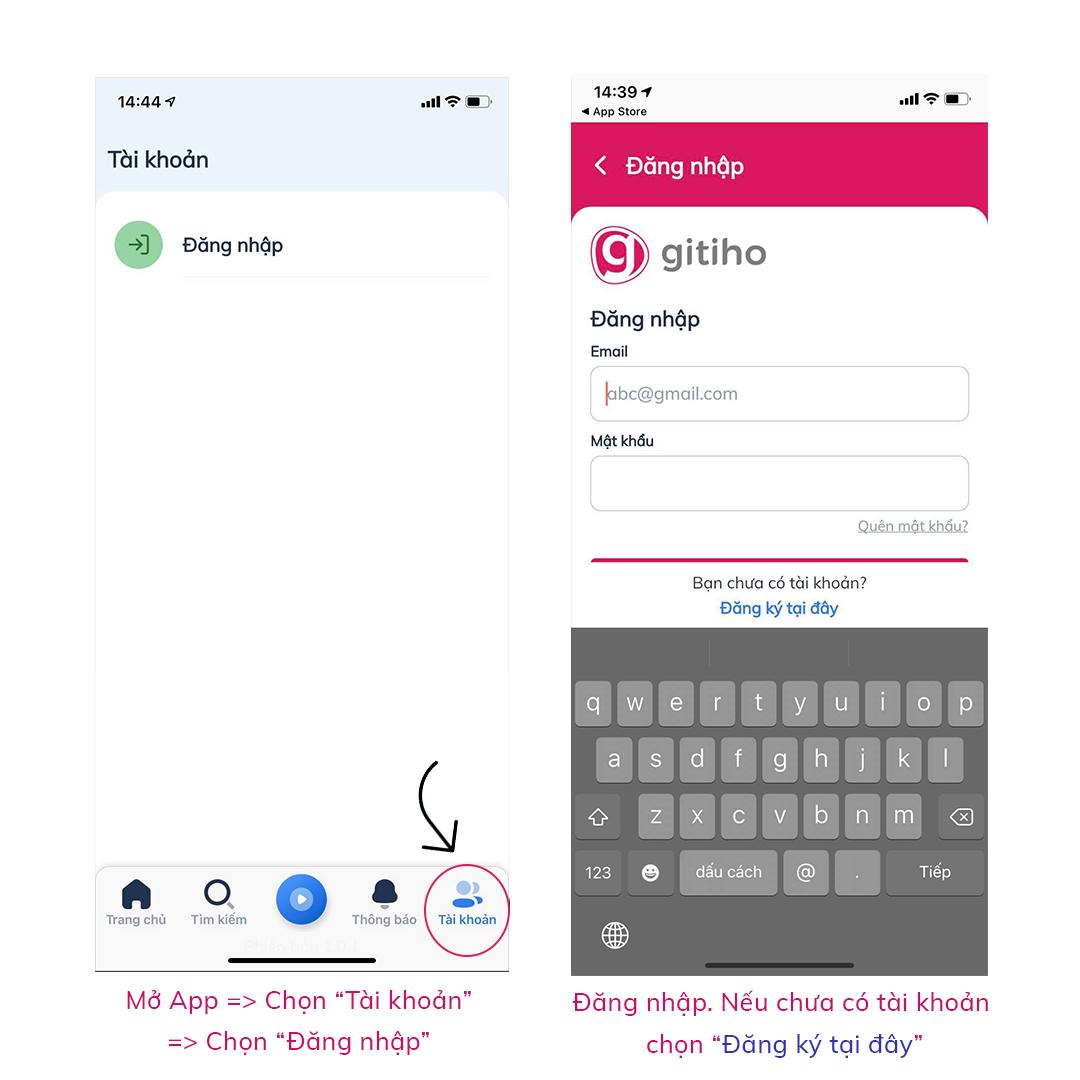 [Hot] Cách tải App và lấy khóa học Free trên Gitiho
