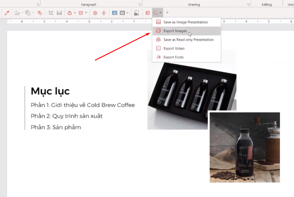 Thiết lập trang Slide, Xuất File, In ấn các slide đã tạo trên Powerpoint
