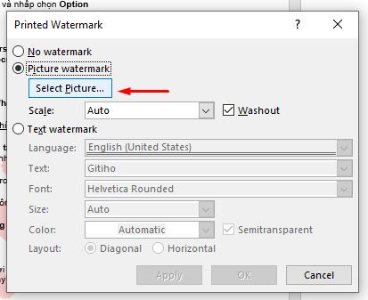 Hướng dẫn cách tạo hình ảnh mờ (Watermark) trong Word