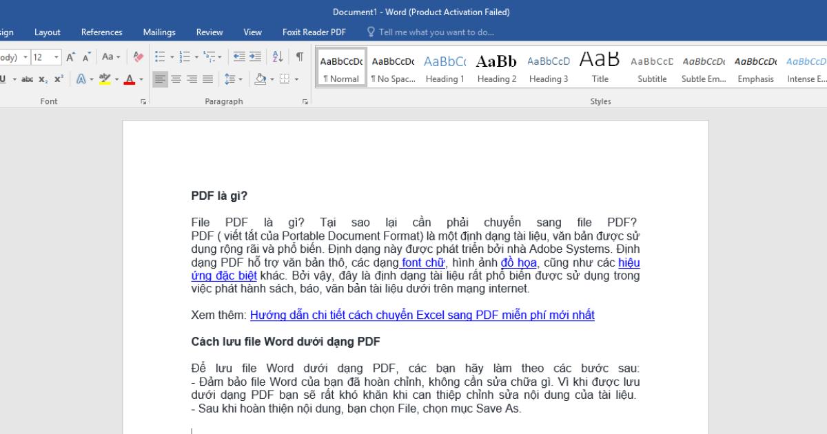 Cách định dạng và in ấn tài liệu trong Microsoft Word