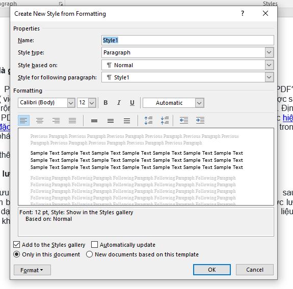 Cách định dạng và in ấn tài liệu trong Microsoft Word