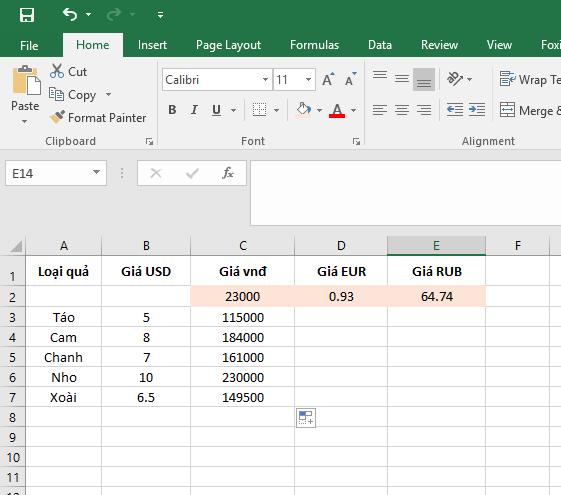 Tác dụng ký hiệu $ (Dollar) trong công thức Excel - Tham chiếu ô tương đối và tuyệt đối là gì?