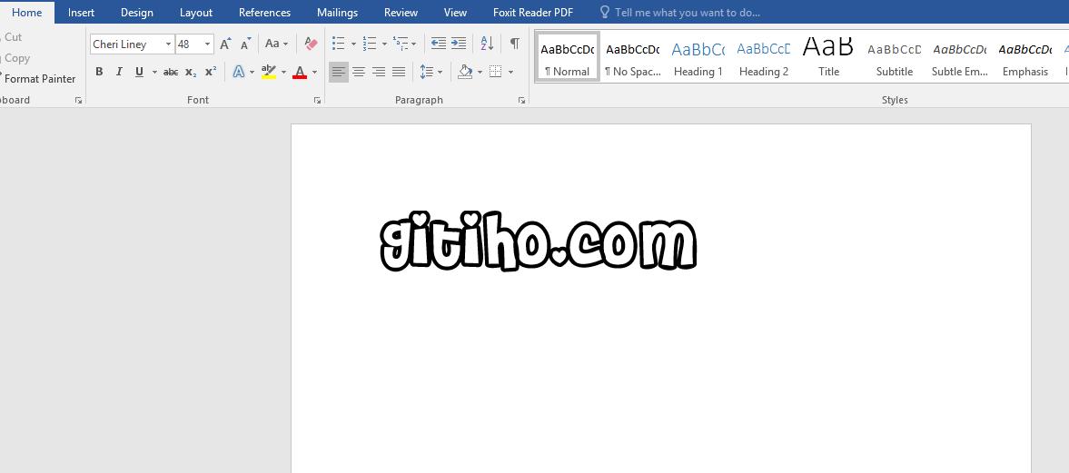 Cách tải và cài đặt font chữ trong Word