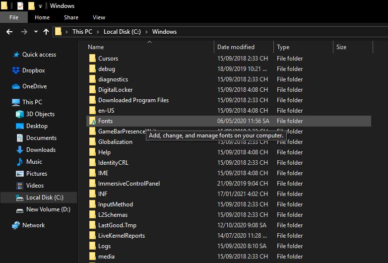 Cách tải và cài đặt font chữ trong Word