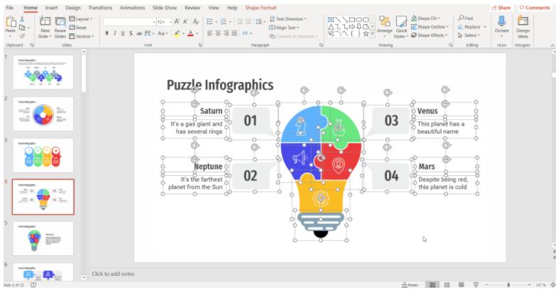Hướng dẫn cách thêm Infographic trong PowerPoint