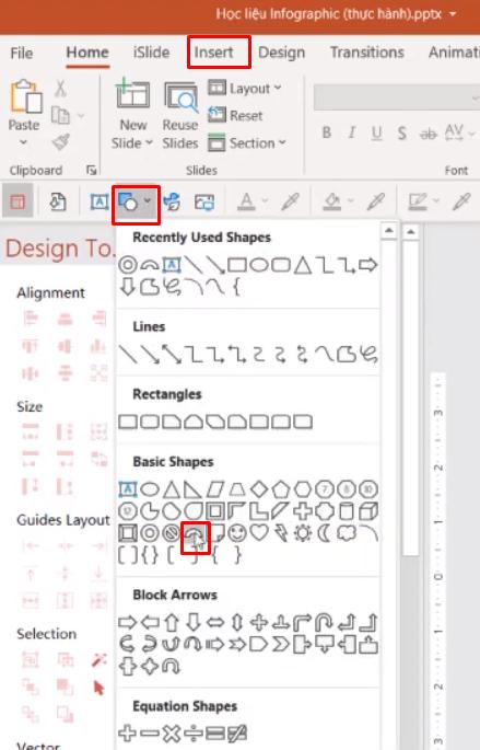 Hướng dẫn làm Infographic trên Powerpoint - Phần 4: Dạng Timeline