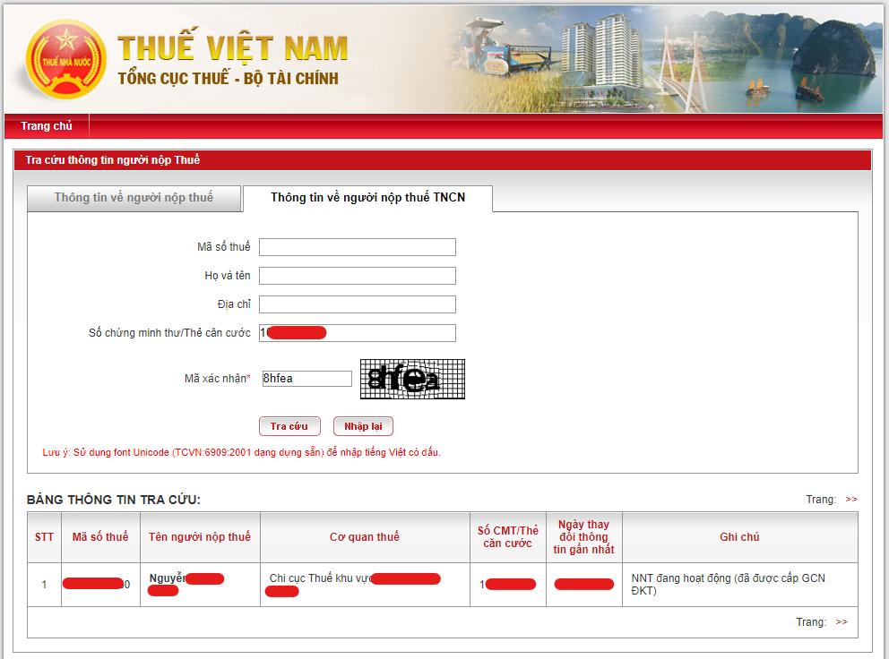 Cách tra cứu mã số thuế cá nhân nhanh và đơn giản nhất