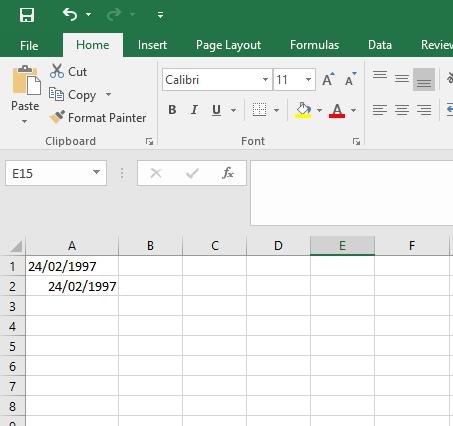 Cách định dạng Ngày Tháng Năm trong Excel chuẩn và thống nhất