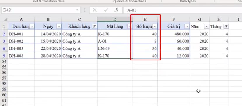 Hướng dẫn cách sử dụng hàm SUMIFS để tính kết quả báo cáo trong Excel