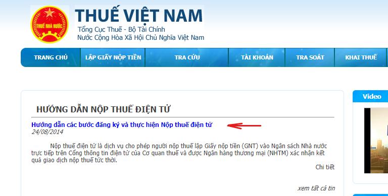 Cách đăng ký nộp thuế điện tử mới nhất 2021
