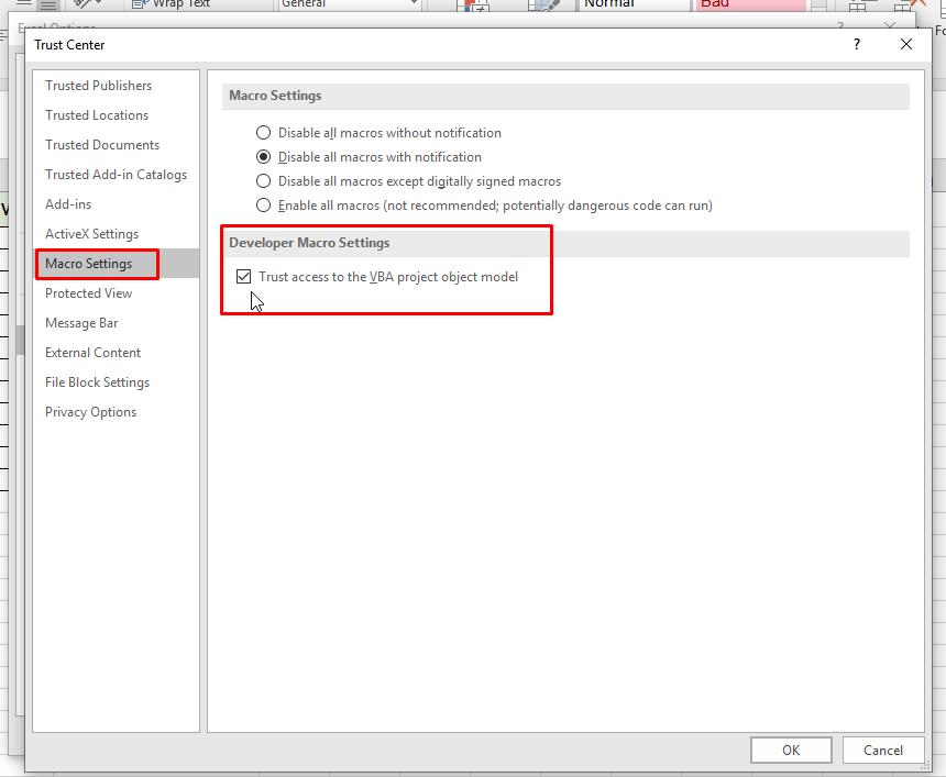 Hướng dẫn cách chạy file Macro, file VBA đuôi xlsm trong Excel