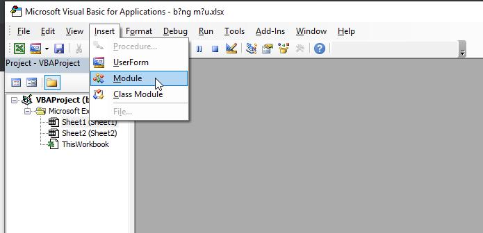 Hướng dẫn cách chạy file Macro, file VBA đuôi xlsm trong Excel